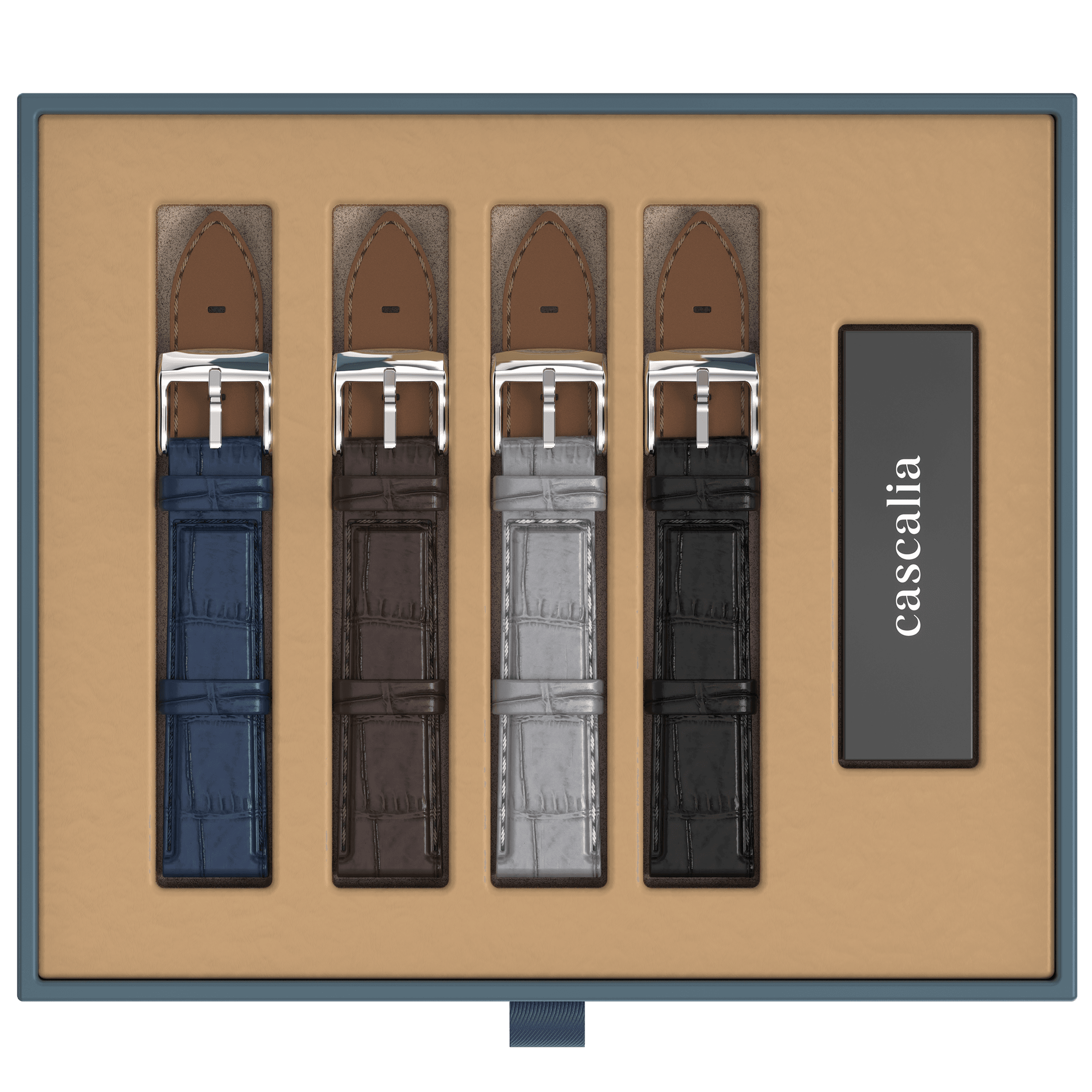 Alligator bracelet set - Cascalia