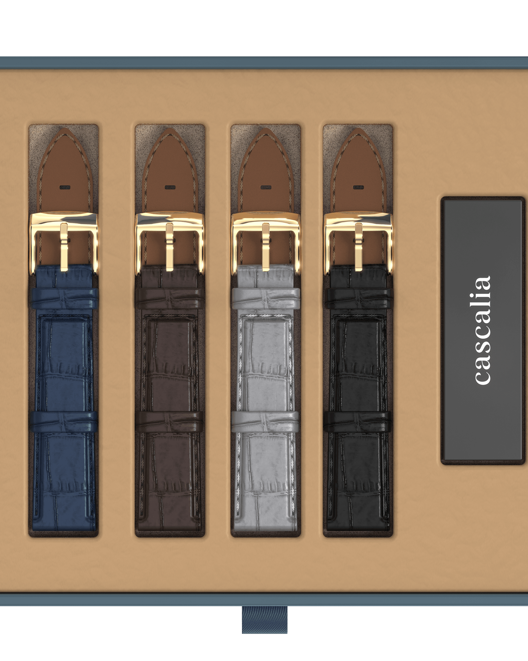 Alligator bracelet set - Cascalia