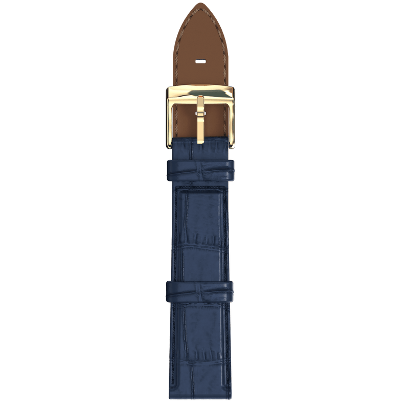 Blue alligator Strap