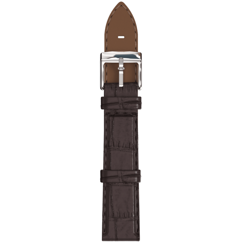 Brown alligator Strap