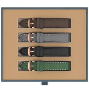Suede strap set