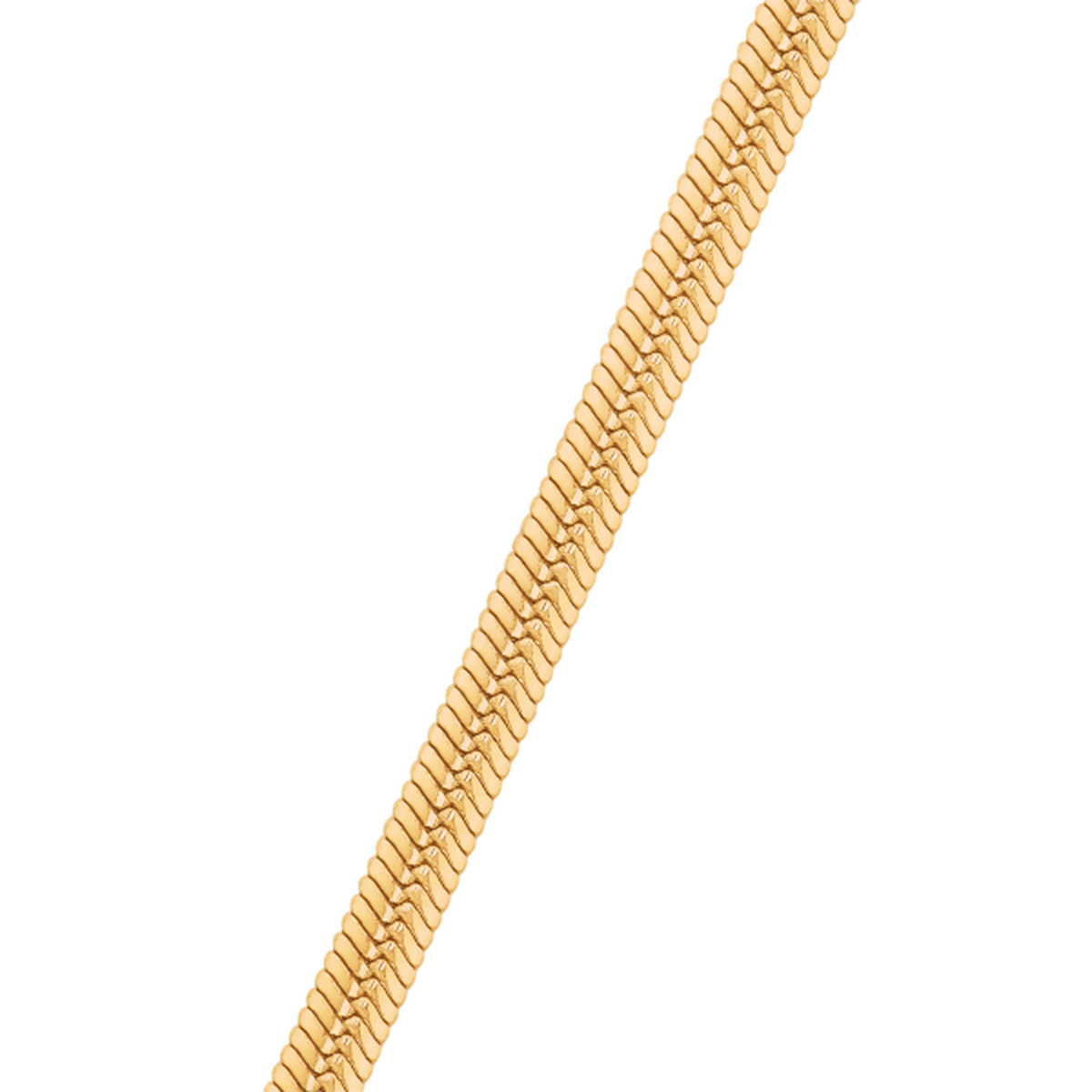 2mm Afra anklet – Gold