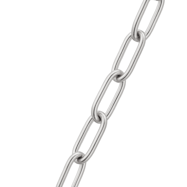 3mm Ezia anklet – Steel