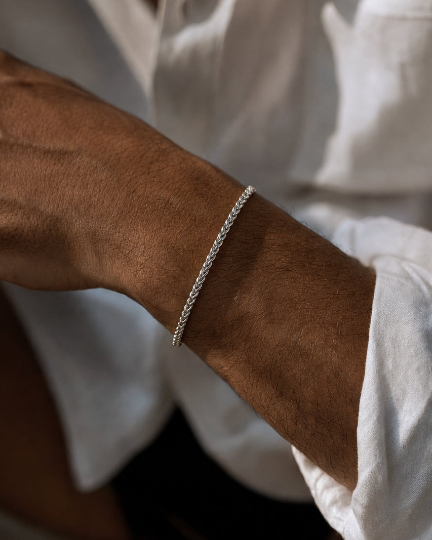3mm Vita Mia bracelet – Steel