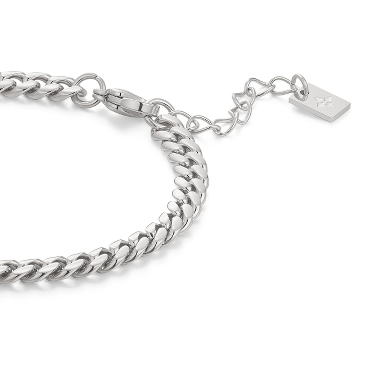 5mm Zola anklet – Steel