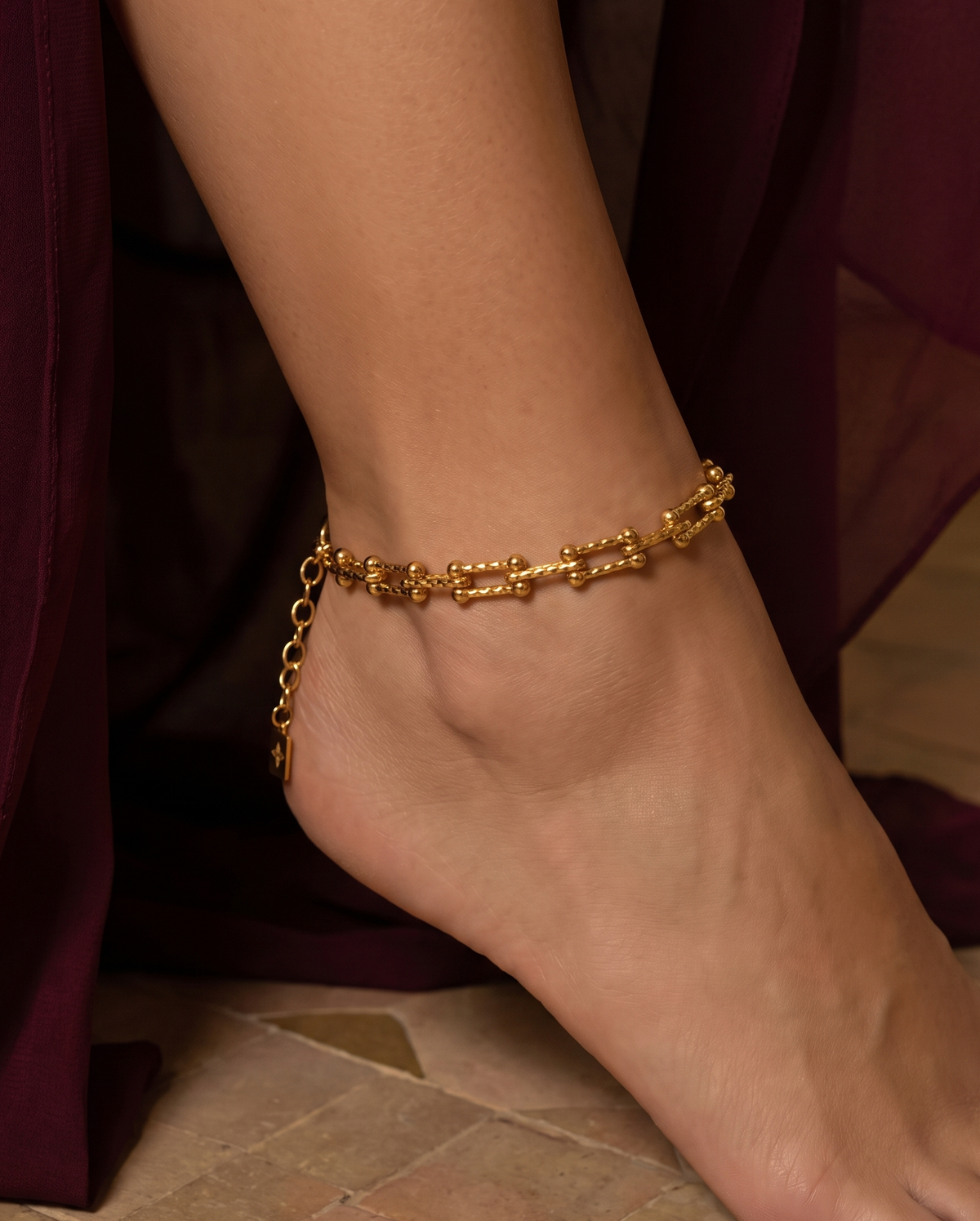 Allegra anklet – Gold