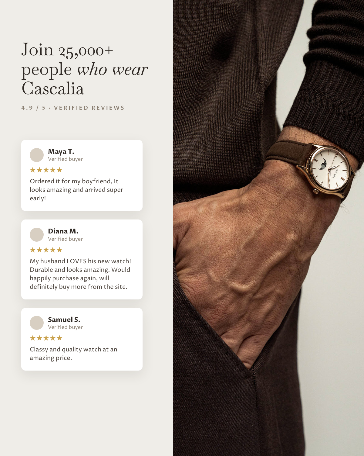 Cena Rosegold: verified customer reviews