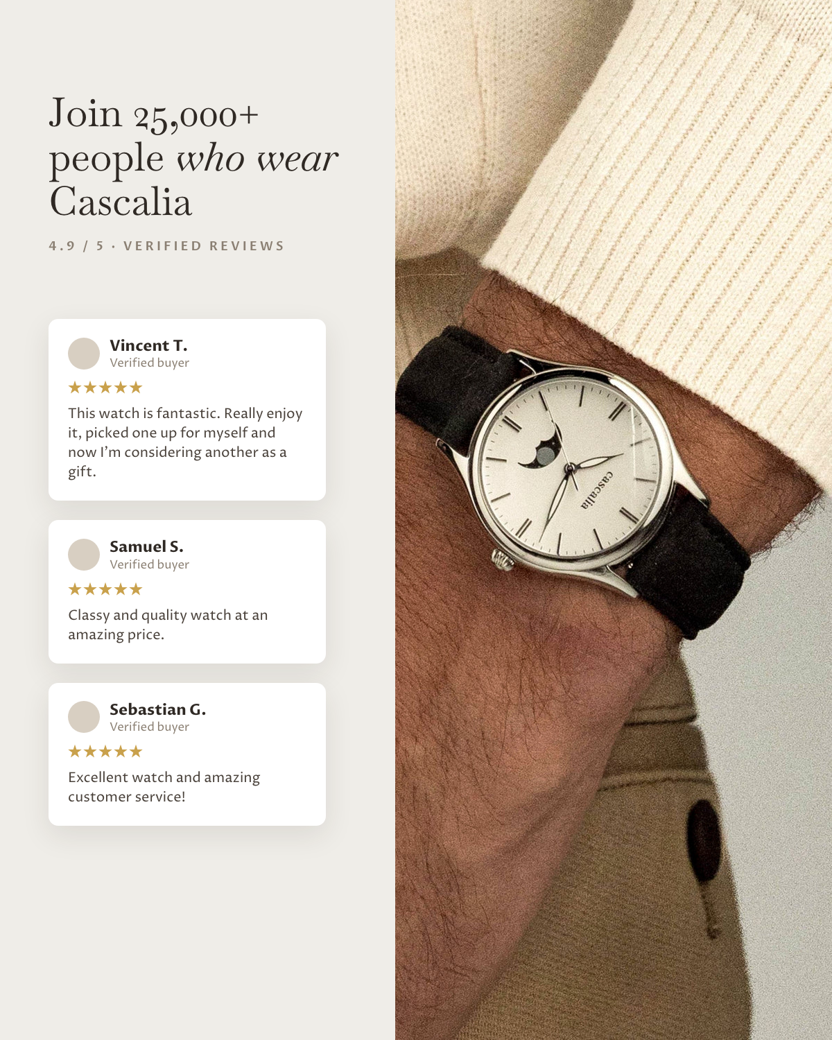 Cena Steel: verified customer reviews