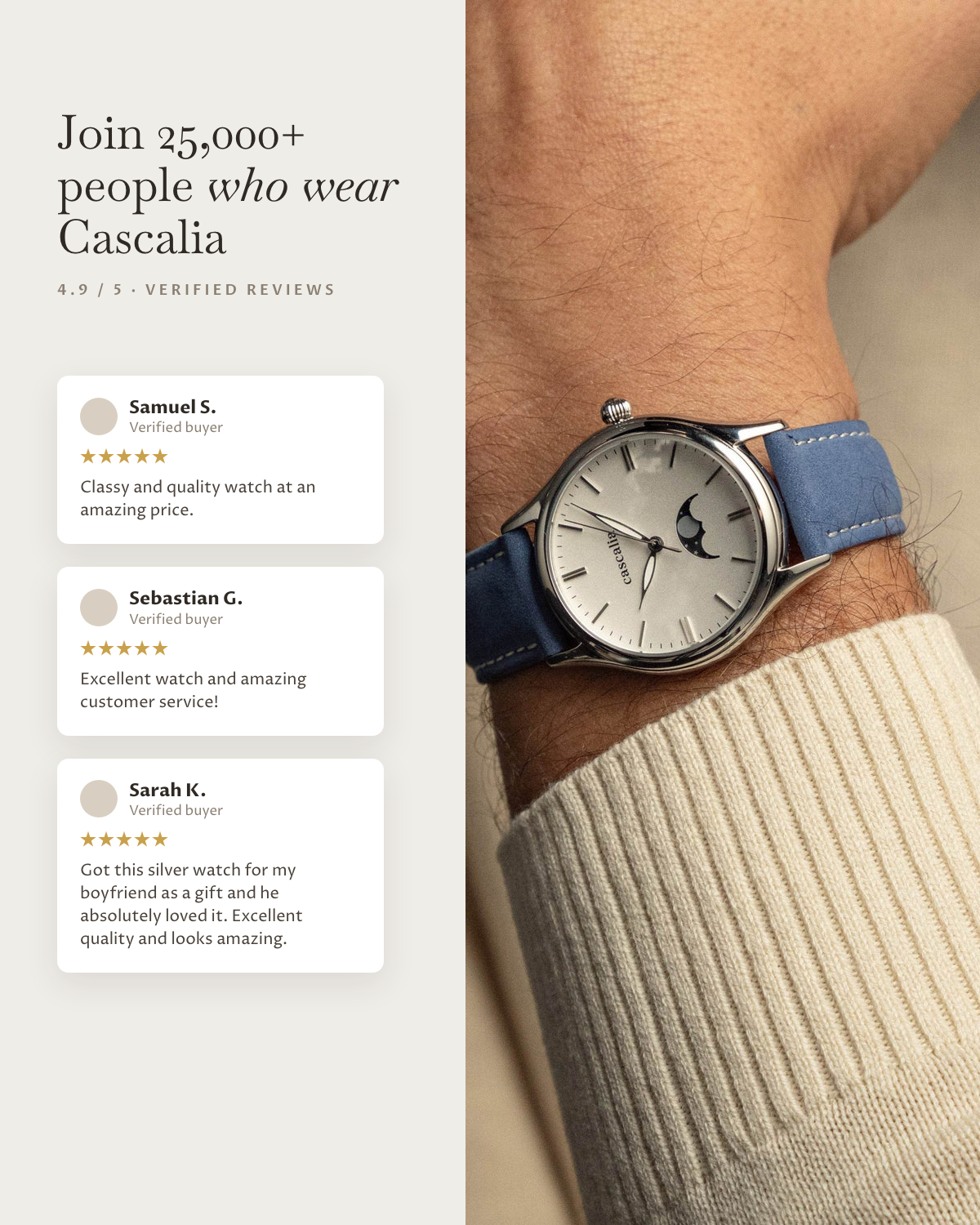 Cena Steel: verified customer reviews