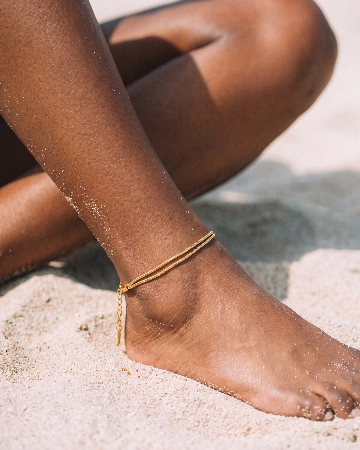 Flaminia anklet – Gold