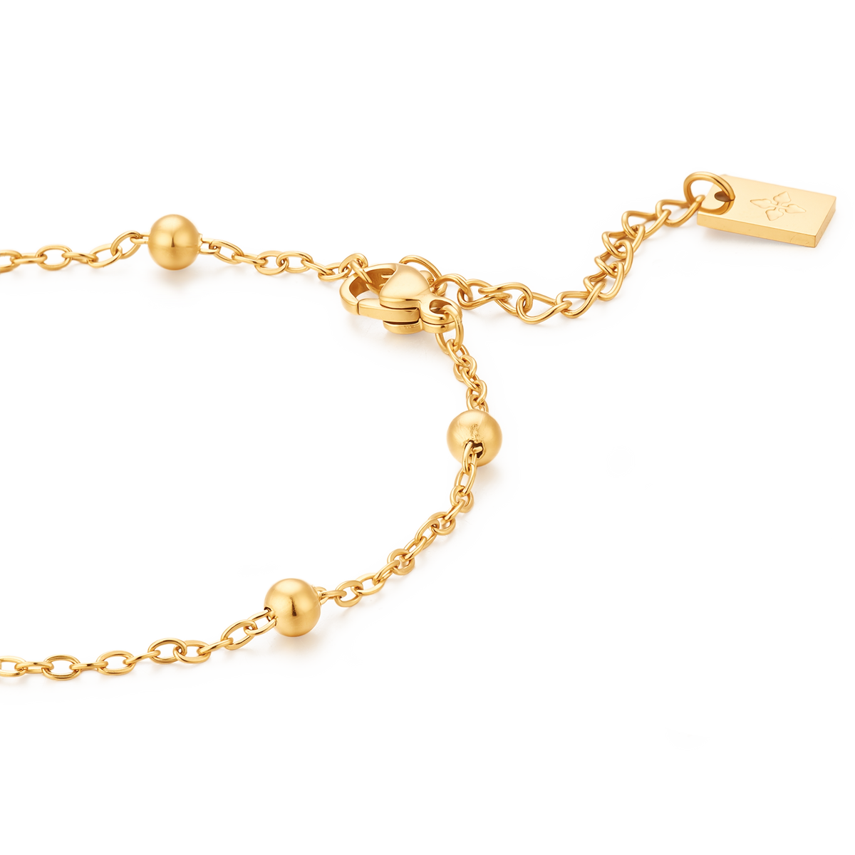 Ludovica anklet – Gold