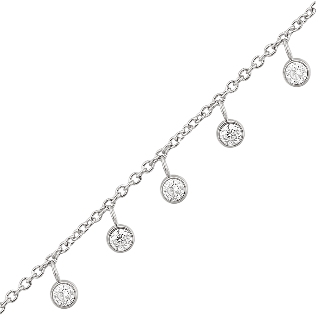 Ottavia anklet – Steel