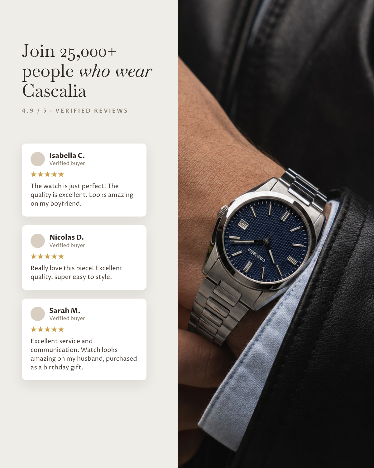 Solara Quartz Blue: verified customer reviews
