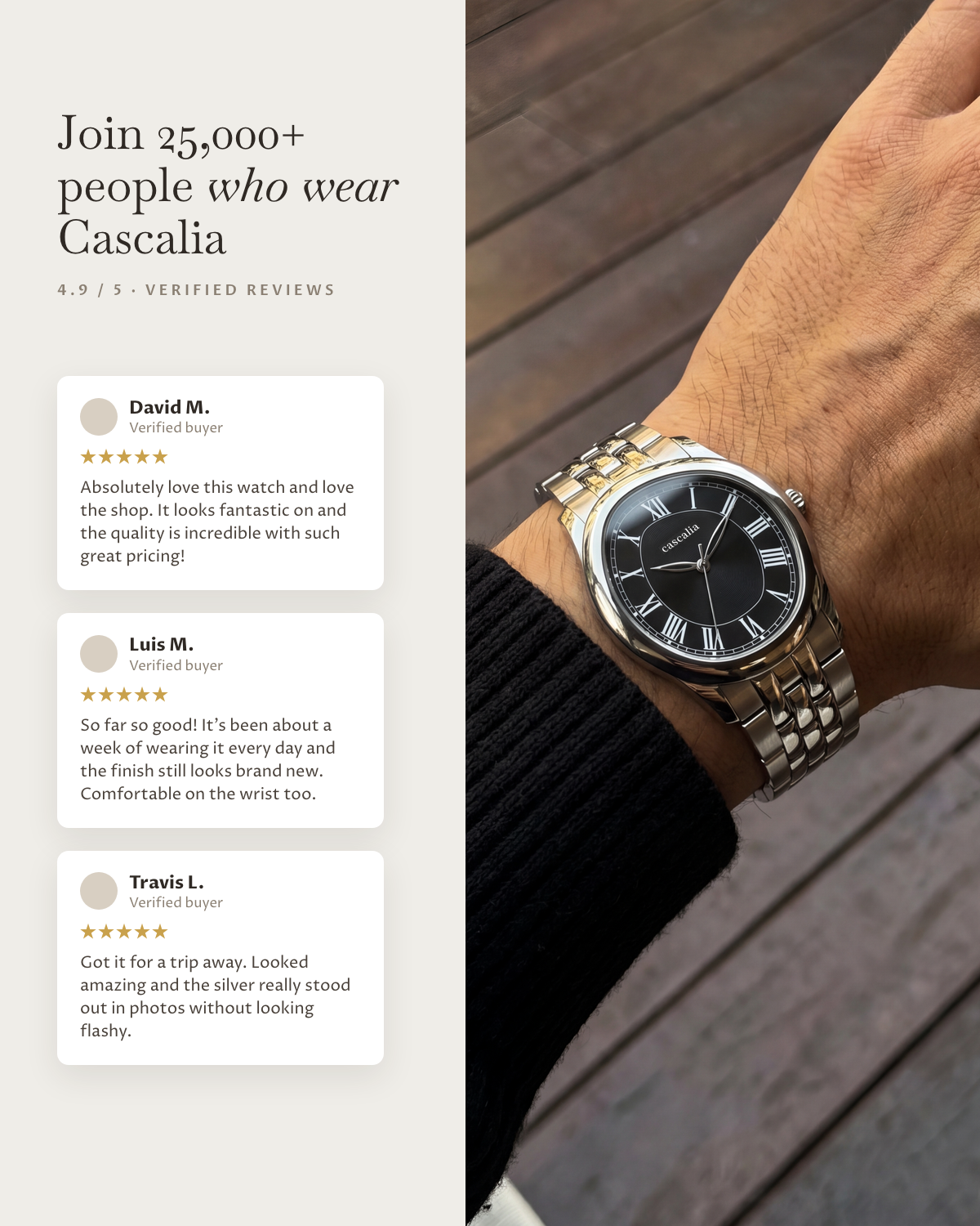 Tero Steel Black: verified customer reviews