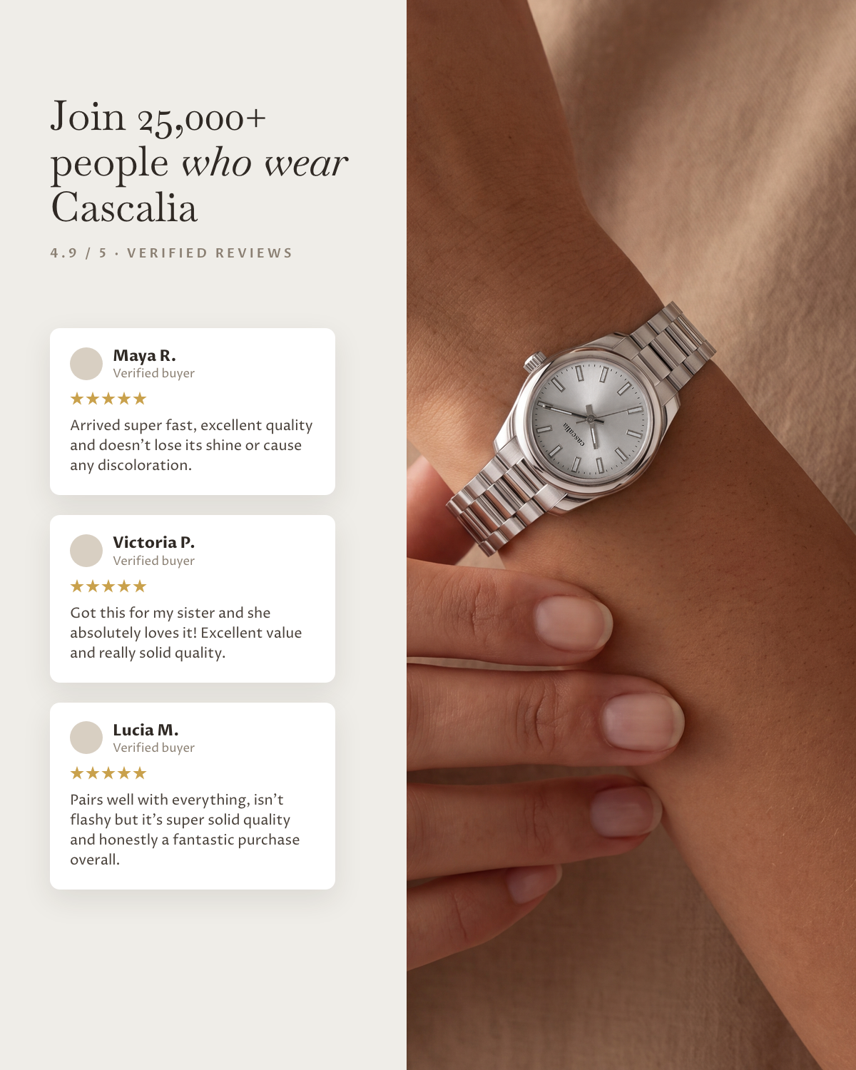 Vela Steel: verified customer reviews