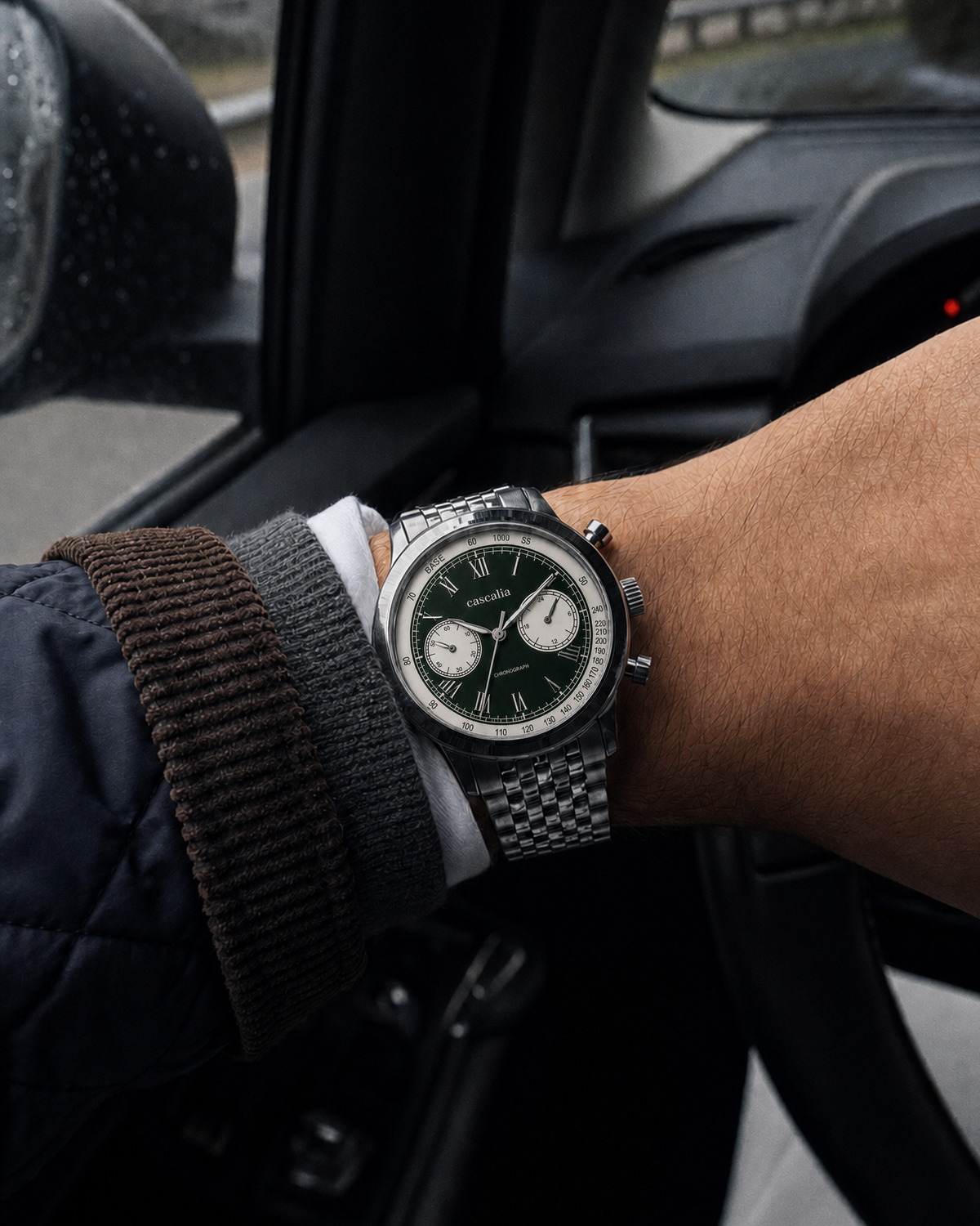 Velo Steel on the wrist