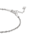 1.5mm Riviera anklet – Steel