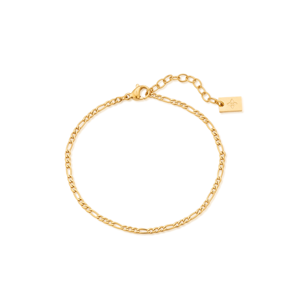 1.5mm Sira anklet – Gold