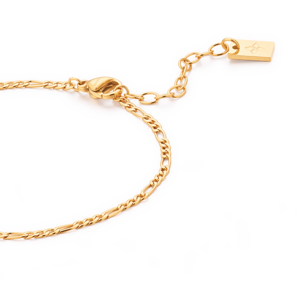 1.5mm Sira anklet – Gold