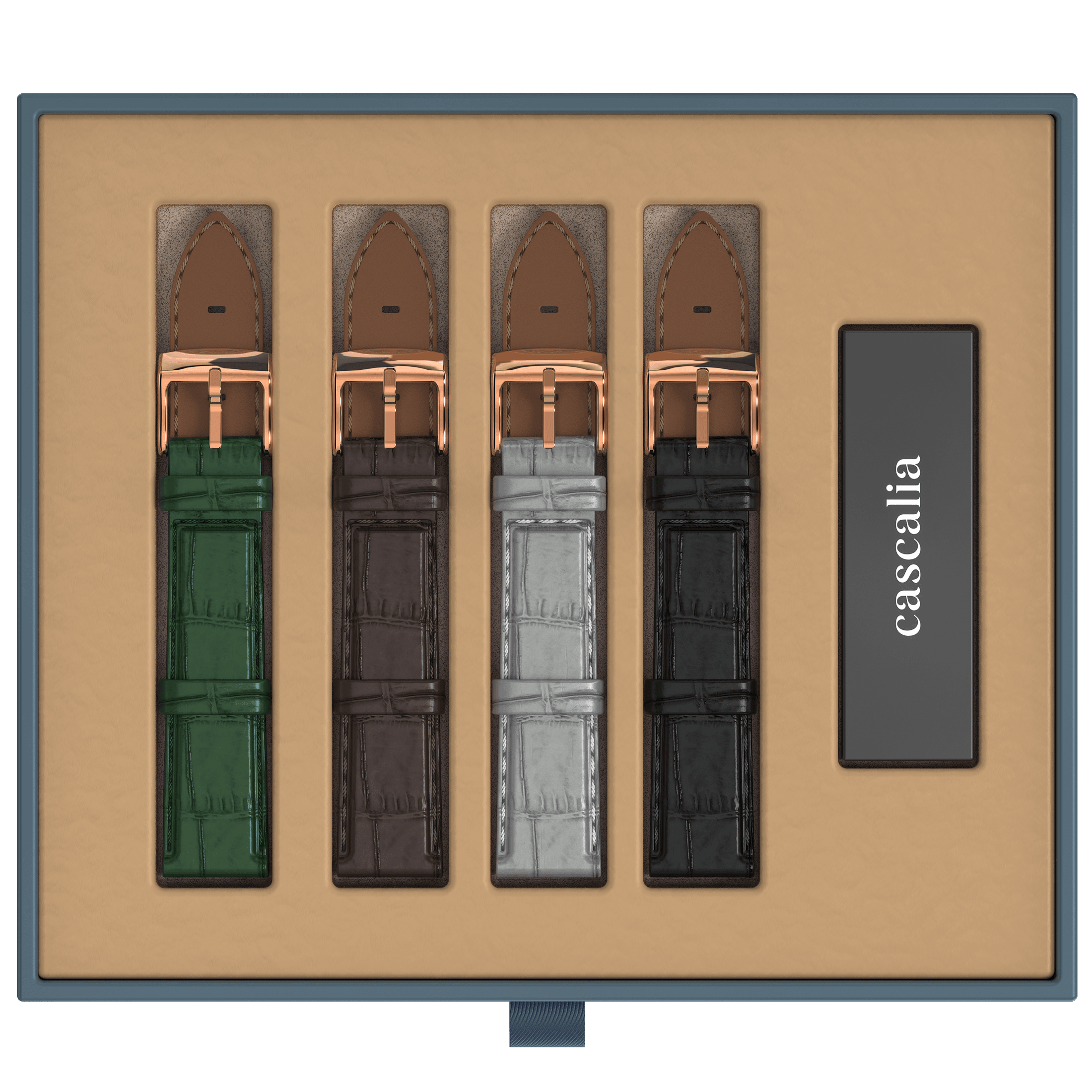 Alligator bracelet set