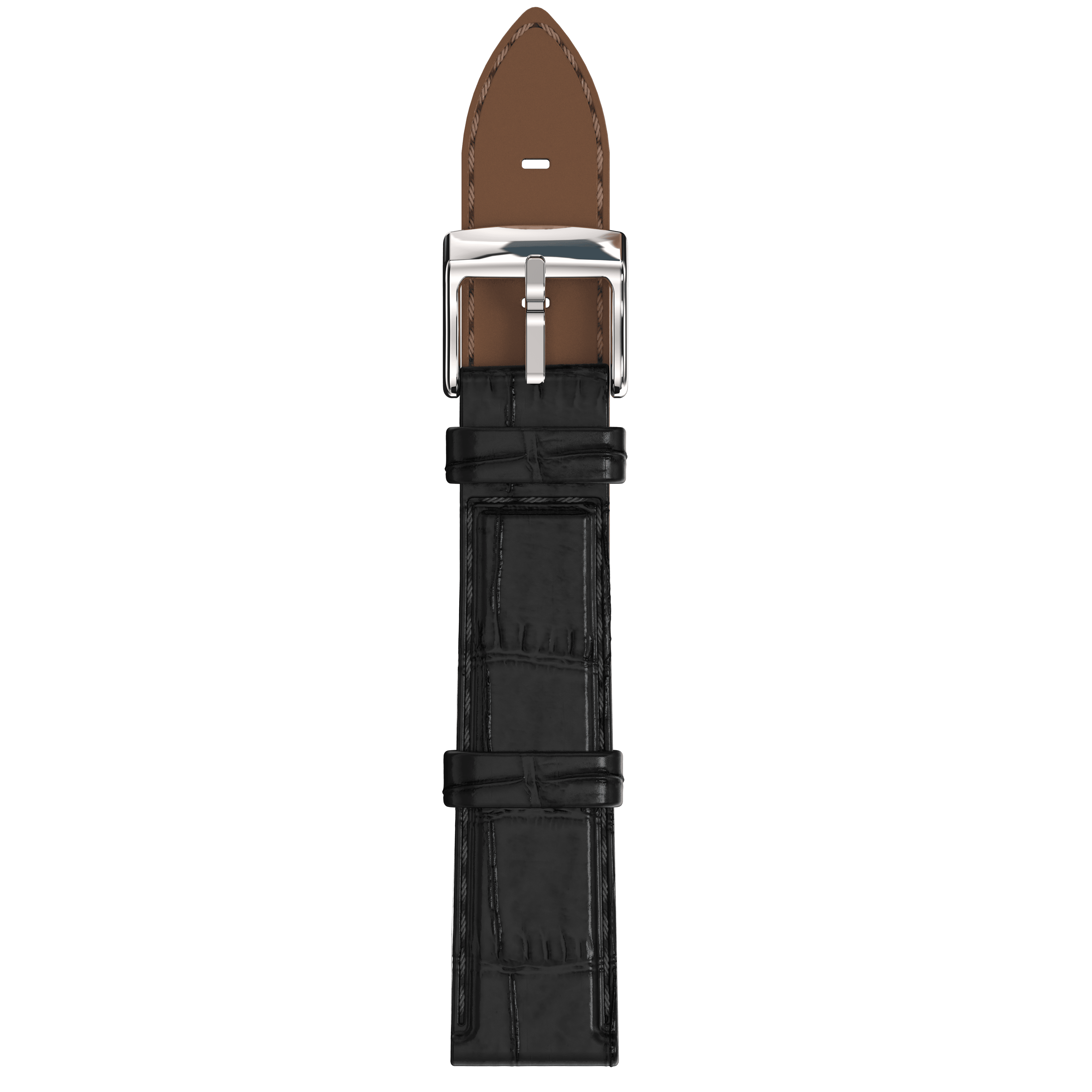 Black alligator Strap - Cascalia