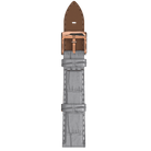 Grey alligator Strap - Cascalia