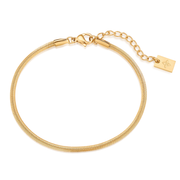 2mm Afra anklet – Gold