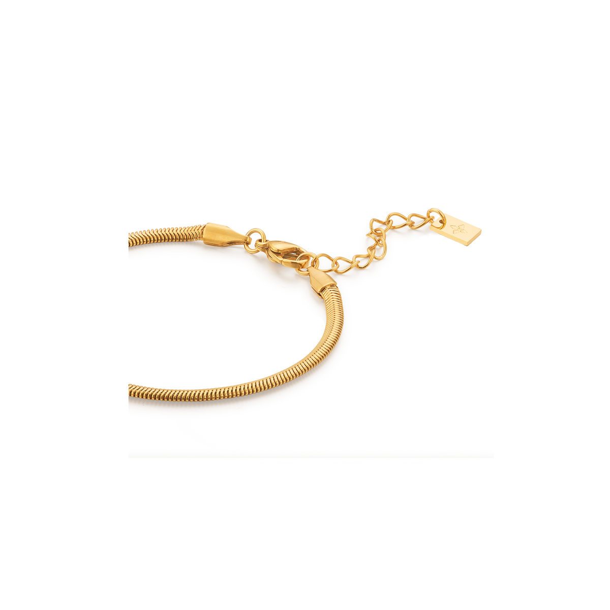 3mm Afra anklet – Gold