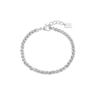 3mm Delfina anklet – Steel