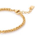 3mm Delfina anklet – Gold