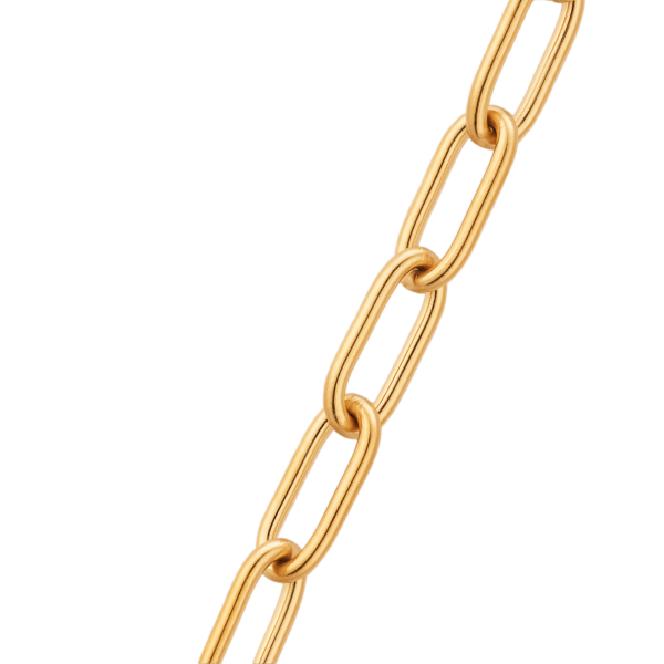 3mm Ezia anklet – Gold