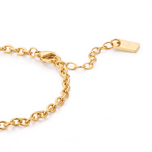 3mm Fina anklet – Gold