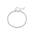 3mm Riviera anklet – Steel