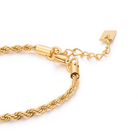 3mm Riviera anklet – Gold