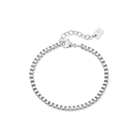 3mm Veda anklet – Steel