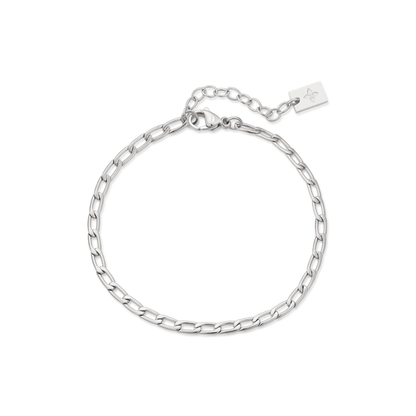 3mm Zefira anklet – Steel