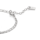 3mm Zefira anklet – Steel