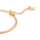 3mm Zefira anklet – Gold