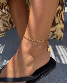 3mm Zefira anklet – Gold