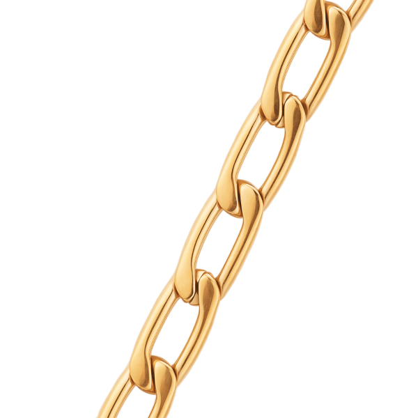 3mm Zefira anklet – Gold