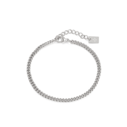 3mm Zola anklet – Steel