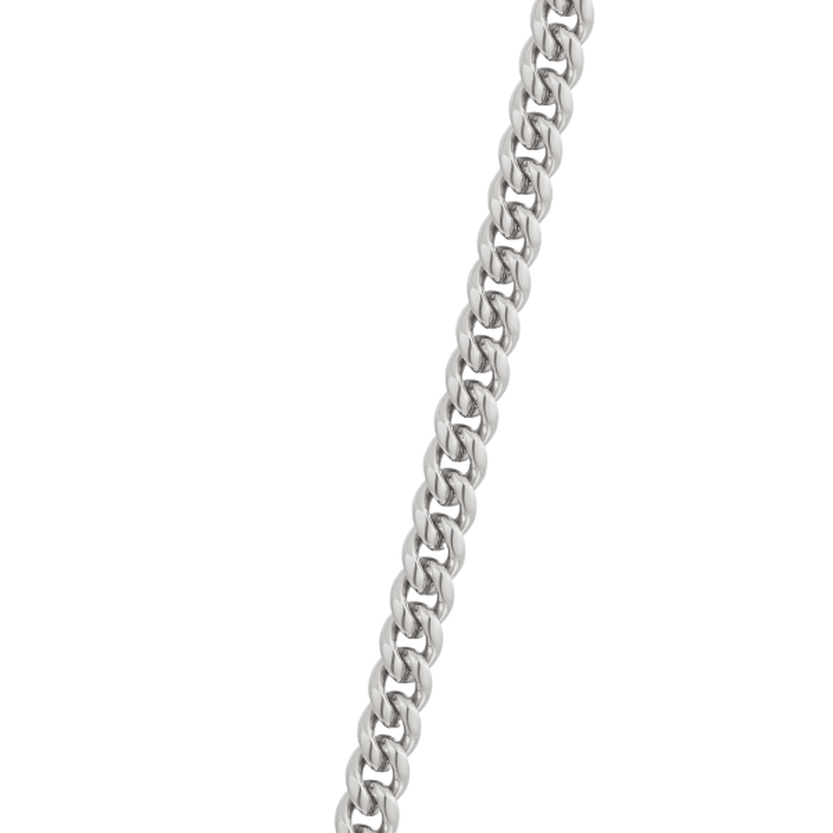3mm Zola anklet – Steel
