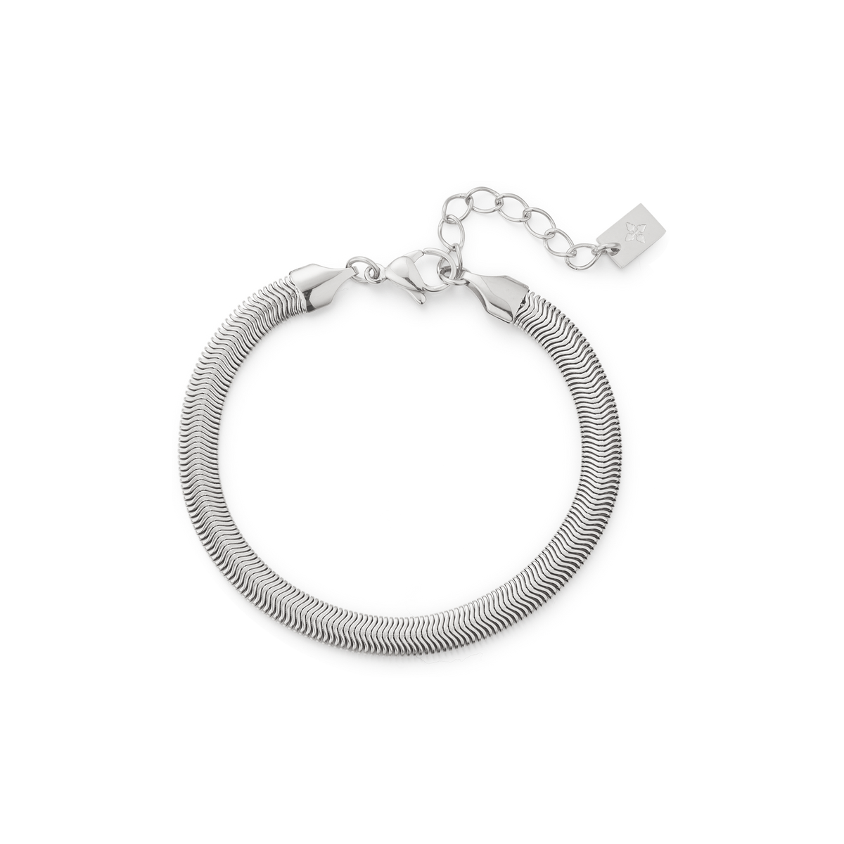 5mm Afra anklet – Steel