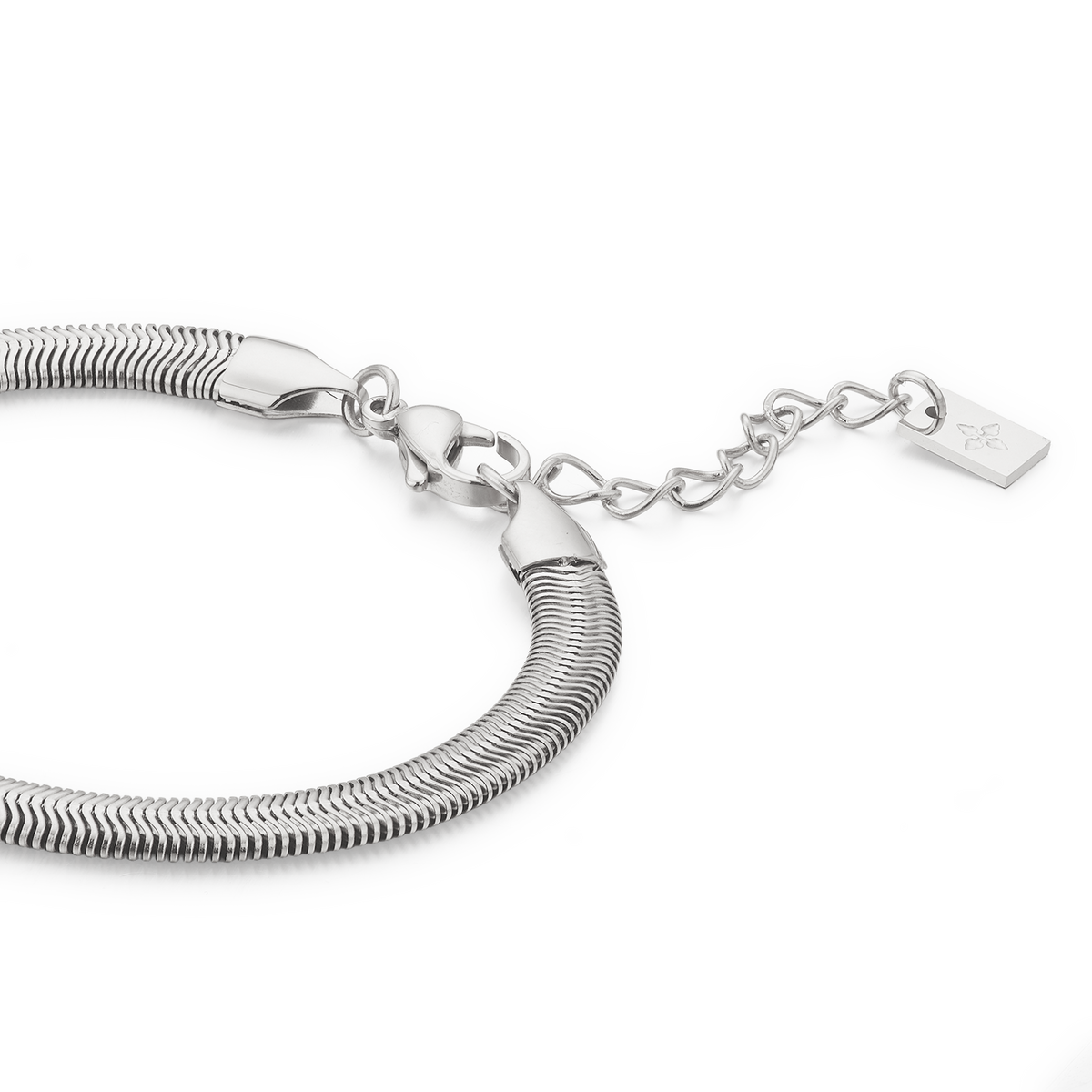 5mm Afra anklet – Steel