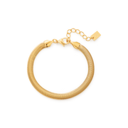 5mm Afra anklet – Gold
