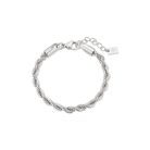 5mm Riviera anklet – Steel