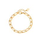 6mm Zefira anklet – Gold
