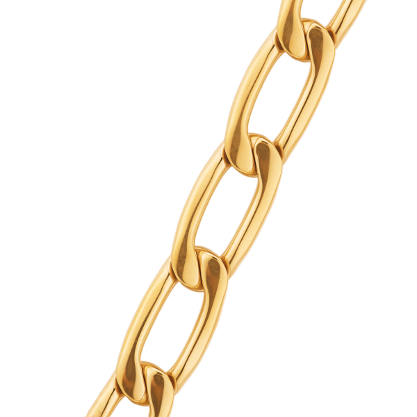 6mm Zefira anklet – Gold