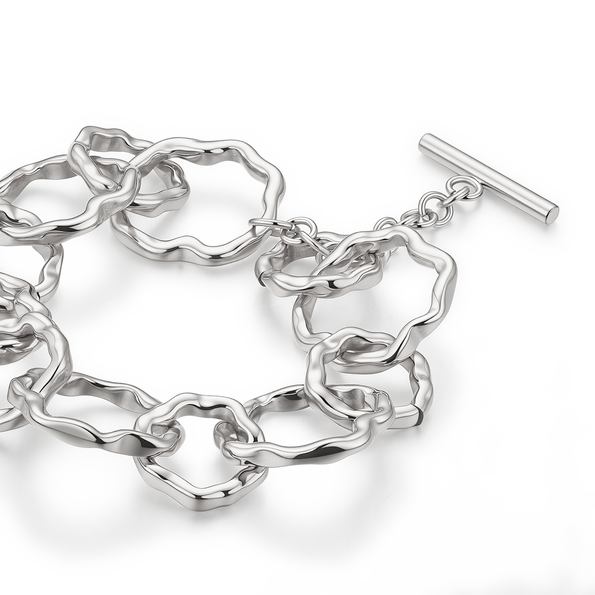 Alessia anklet – Steel
