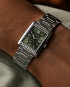 Arco Steel Green on the wrist